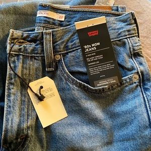 LEVIS 80s MOM JEANS (High Rise, Size 27), NEW WITH TAGS